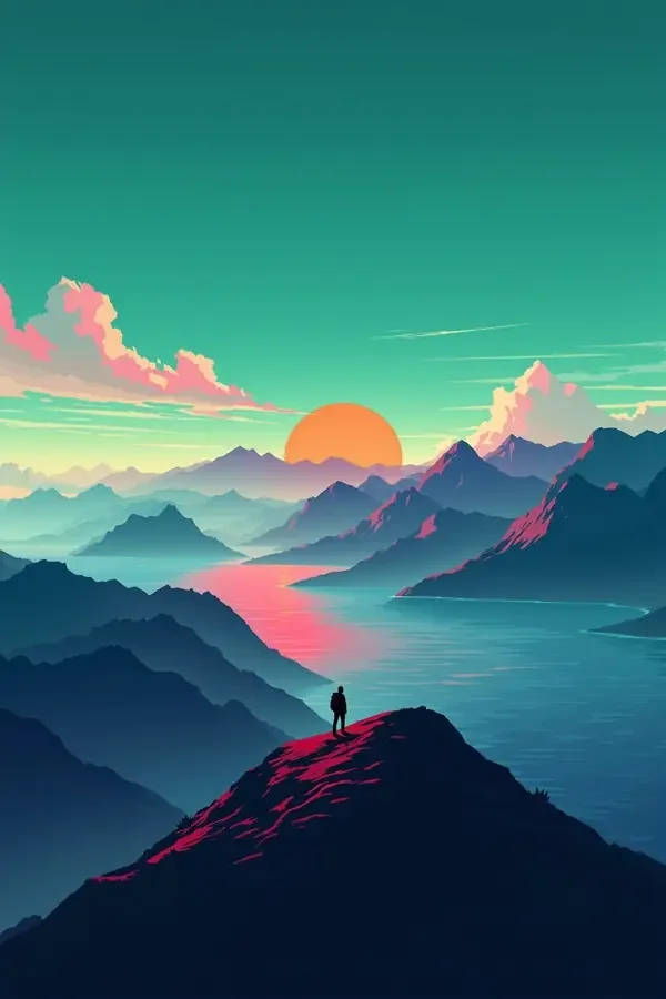 山与海之间